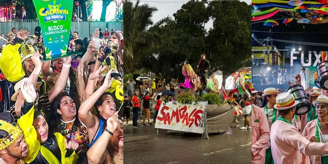 Três agremiações disputam concurso de blocos nesta segunda de Carnaval; campeão da noite receberá R$ 20 mil 1 Três agremiações disputam concurso de blocos nesta segunda de Carnaval; campeão da noite receberá R$ 20 mil