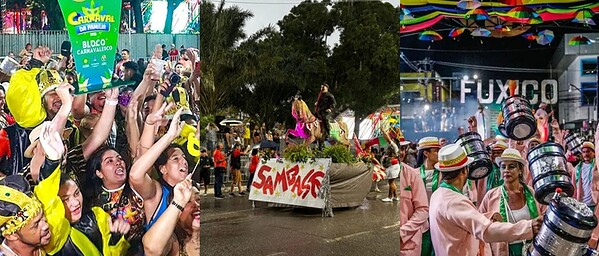 Três agremiações disputam concurso de blocos nesta segunda de Carnaval; campeão da noite receberá R$ 20 mil
