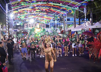 O bloco Unidos do Fuxico poderá ser considerado o campeão. Foto: Juan Vicent Diaz