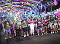 Espiritualidade e samba: Unidos do Fuxico abre o desfile dos blocos com o enredo “Daime Luz”