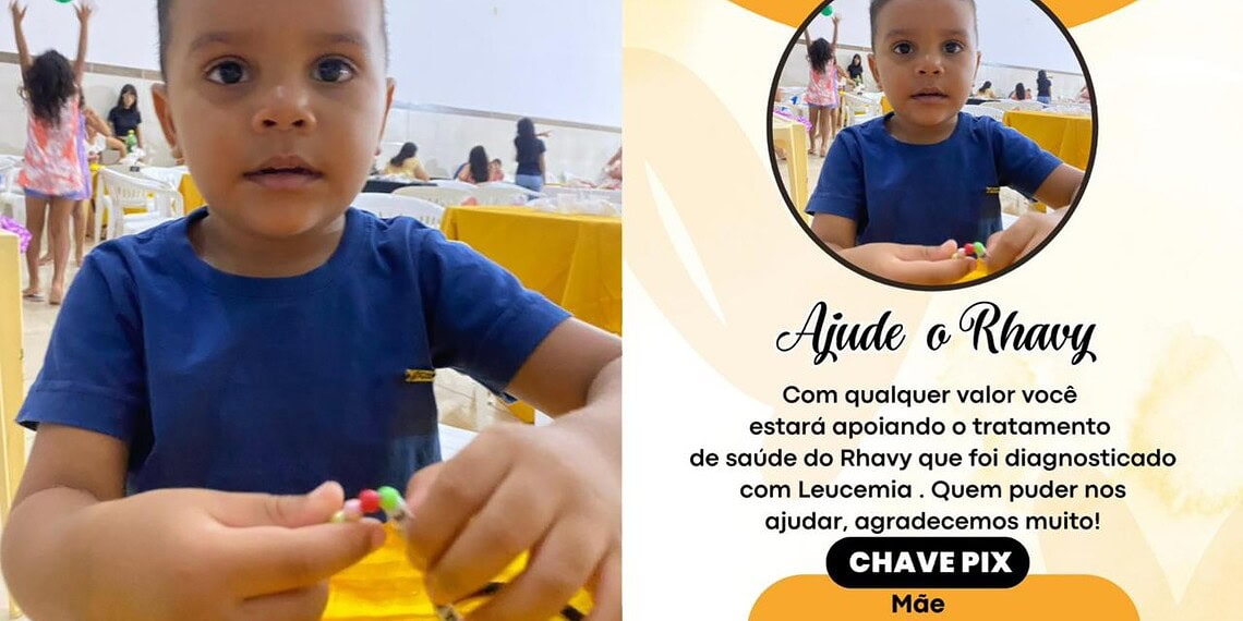 A família pede ajuda para o tratamento. Foto: Reprodução