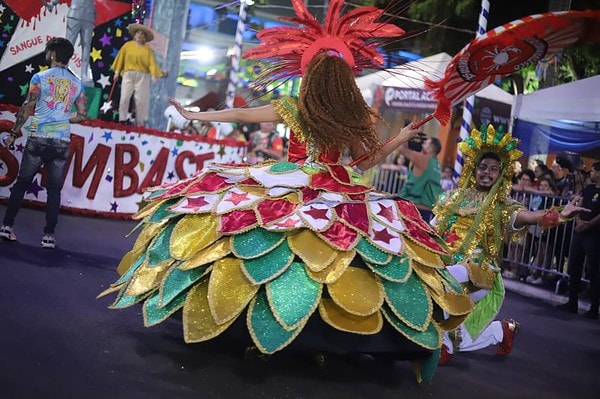 FOTOS: Sambase abre segunda noite de desfiles em Rio Branco com enredo sobre a Revolução Acreana e mira tricampeonato