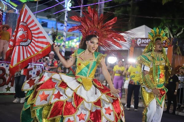 FOTOS: Sambase abre segunda noite de desfiles em Rio Branco com enredo sobre a Revolução Acreana e mira tricampeonato