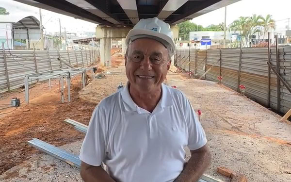 Bocalom anuncia nova previsão para entrega do viaduto da AABB em Rio Branco; veja data