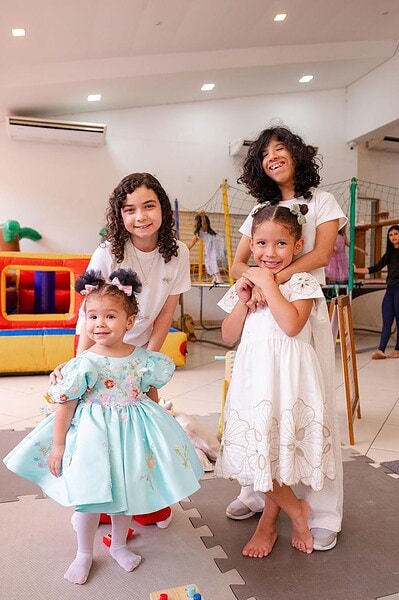 A pequena Maria Clara Rebecca comemorou seus dois aninhos em grande estilo
