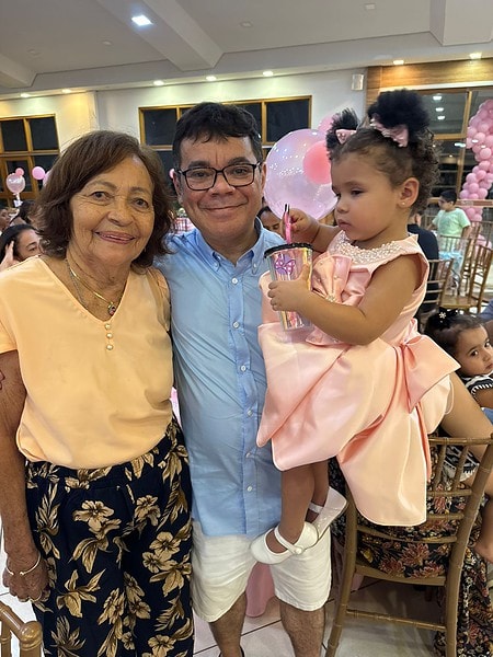 A pequena Maria Clara Rebecca comemorou seus dois aninhos em grande estilo