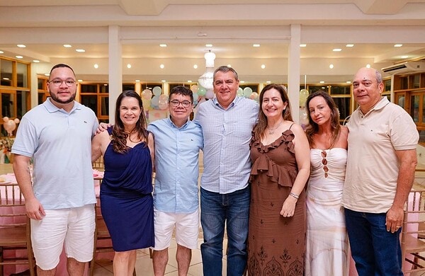 A pequena Maria Clara Rebecca comemorou seus dois aninhos em grande estilo