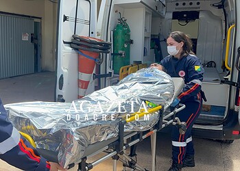 Trabalhador sofre descarga elétrica ao instalar outdoor às margens da BR-364 em Rio Branco