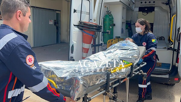 Trabalhador sofre descarga elétrica ao instalar outdoor às margens da BR-364 em Rio Branco