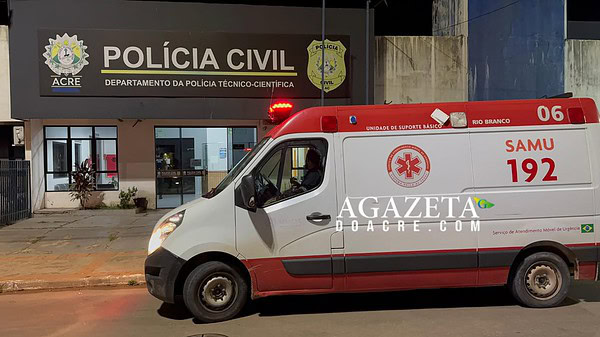 Mulher foge de tentativa de assalto em Rio Branco, busca abrigo no IML e passa mal