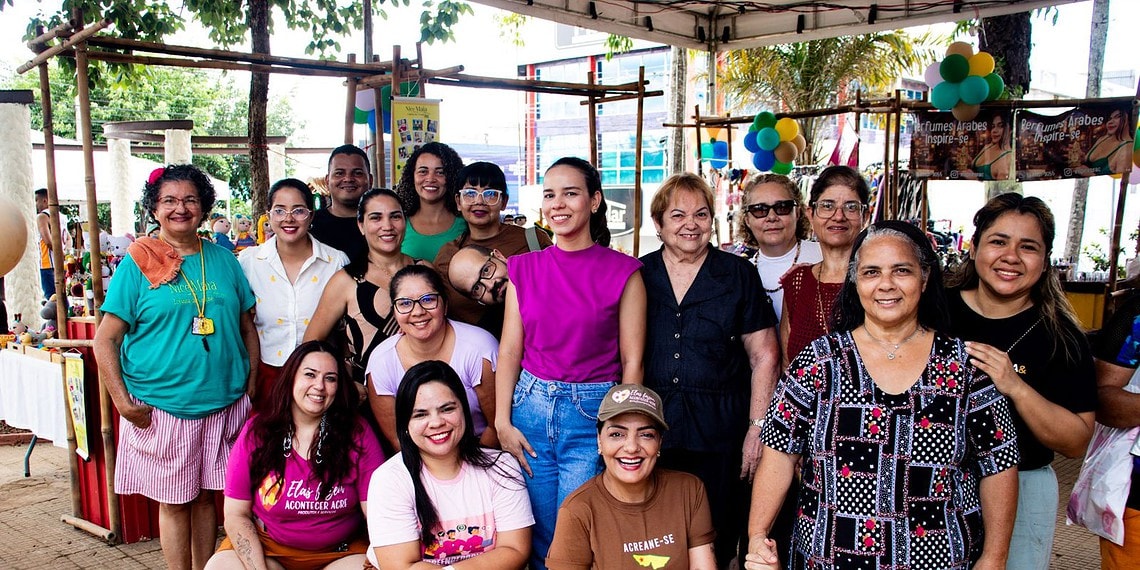 Começou nesta quarta-feira a 2° edição da 'Acreanidade: Feira de Economia Criativa e Circular de Rio Branco' 1 Feira Acreanidade: Feira de Economia Criativa e Circular (Foto: Cedida)