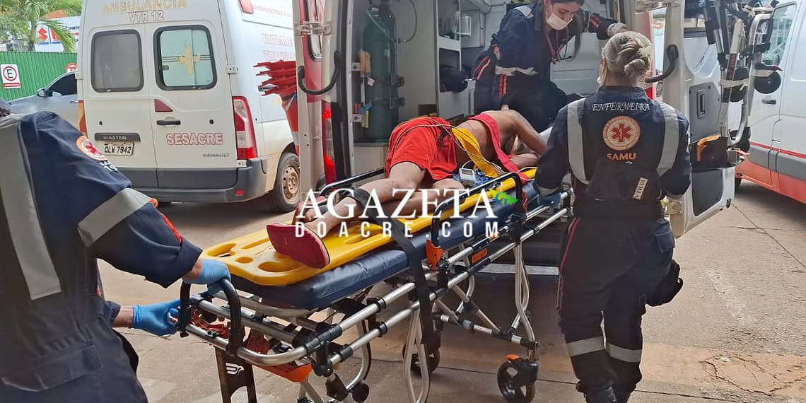 Jovem é baleado após ataque entre facções e confronto com a PM em Rio Branco