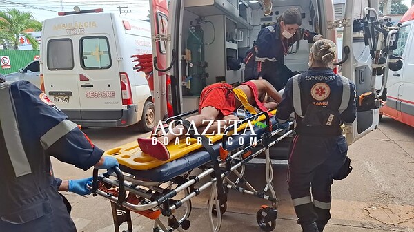 Jovem é baleado após ataque entre facções e confronto com a PM em Rio Branco