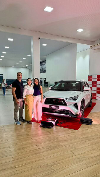 O cenário automotivo acreano ganhou brilho no último dia 24 de fevereiro, com a apresentação do Yaris Cross