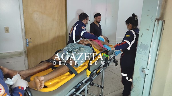 Jovem é ferido com golpe de facão na Baixada da Sobral