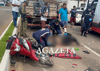Acidente com três veículos deixa motociclista ferida na Avenida Ceará, em Rio Branco 2 Acidente com três veículos deixa motociclista ferida na Avenida Ceará, em Rio Branco