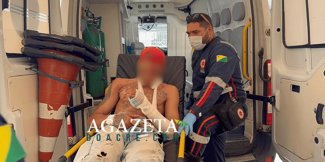 Homem é agredido com ripas de madeira no Bairro da Paz, em Rio Branco