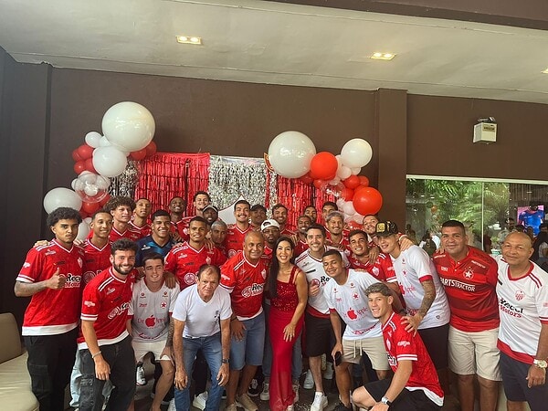 O resgate de uma tradição foi a Feijoada do Vermelho e Branco, realizada no último domingo, no Afa Jardim