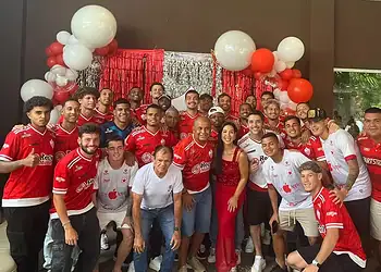 O resgate de uma tradição foi a Feijoada do Vermelho e Branco, realizada no último domingo, no Afa Jardim