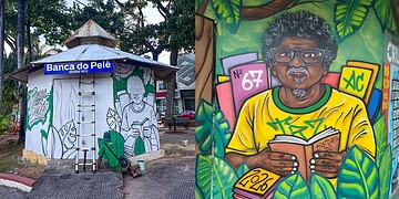 Em atividade há mais 50 de anos, 'Banca do Pelé' passa por revitalização no Centro de Rio Branco