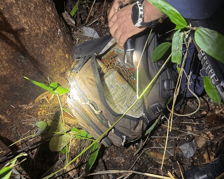 Os quatro envolvidos foram presos na operação. Foto: Reprodução