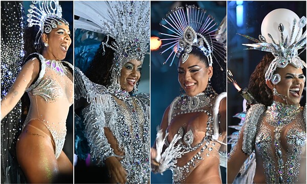 FOTOS: Quatro candidatas disputam título de Rainha do Carnaval na primeira noite da festa em Rio Branco