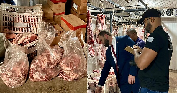 Mais de 350 kg de alimentos impróprios são apreendidos e três comerciantes são presos no Acre