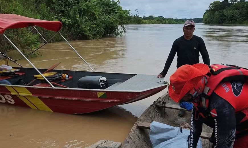 Corpo de jovem desaparecido no Rio Purus é encontrado após seis dias de buscas 1 Foto: Arquivo/Corpo de Bombeiros
