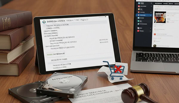 Consumidor ganha R$ 2 mil na Justiça após comprar produto defeituoso em site de vendas