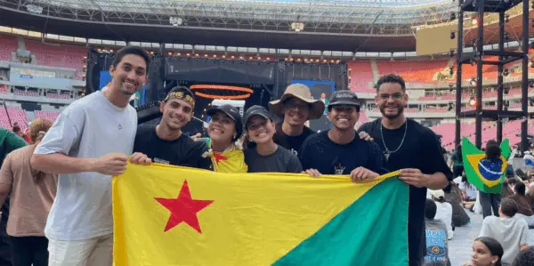 Grupo do Acre marca presença no The Send 2026, um dos maiores eventos cristãos do mundo