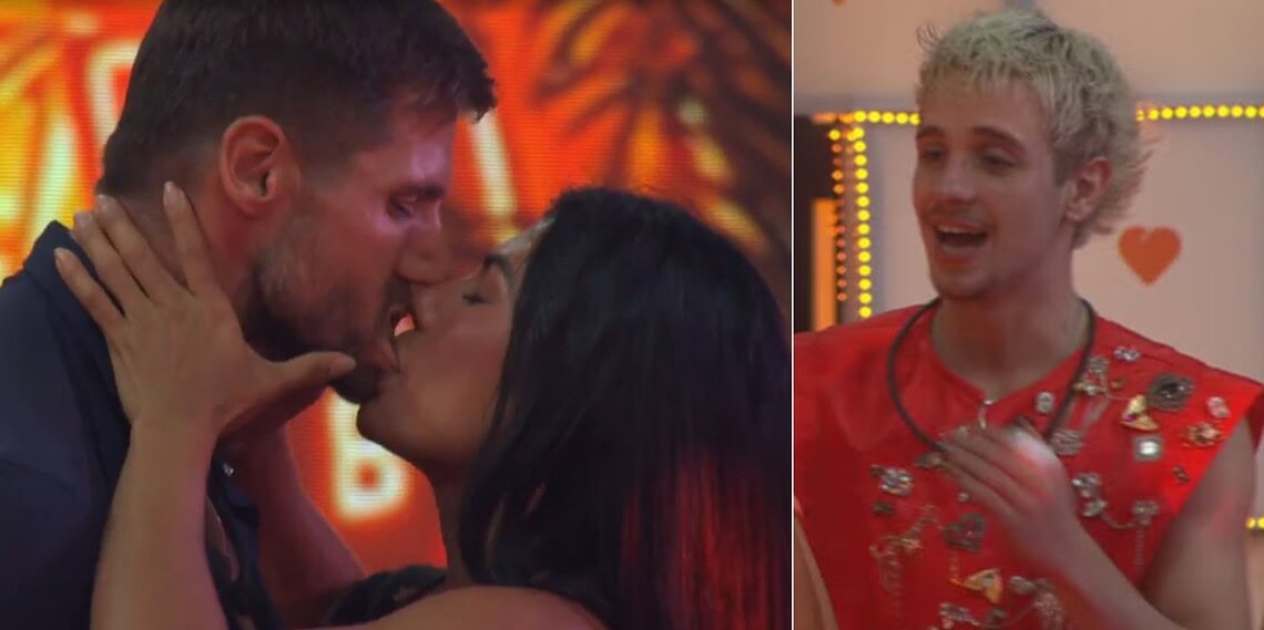 Juliano Floss reage a beijo de Marciele e Jonas no BBB 26  • Reprodução/Globoplay