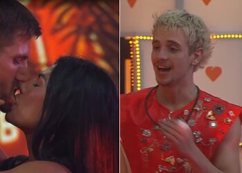 Juliano Floss reage a beijo de Marciele e Jonas no BBB 26  • Reprodução/Globoplay