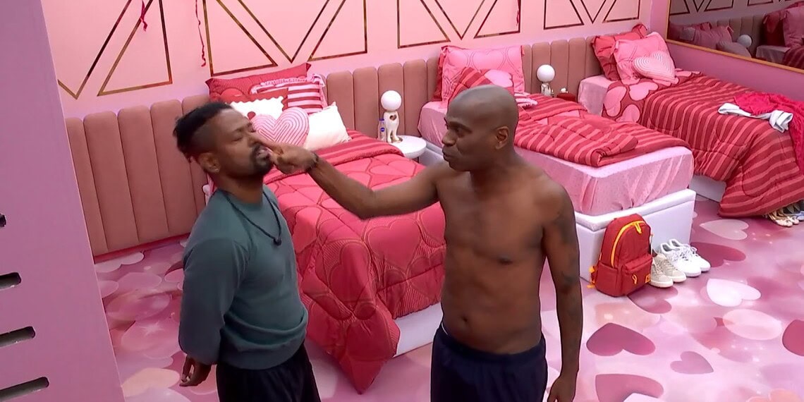 Edilson Capetinha e Leandro Boneco protagonizam discussão acalorada no BBB 26  • Reprodução/Globoplay