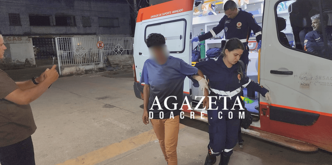 Jovem com autismo é esfaqueado no peito após reagir a assalto em Rio Branco