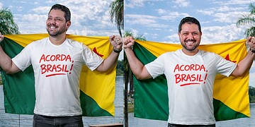 Em Rio Branco, ato convocado por secretário municipal pede liberdade para presos do 8 de janeiro