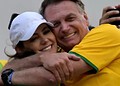 Casal: Michelle Bolsonaro e Jair - (crédito: reprodução/instagram)