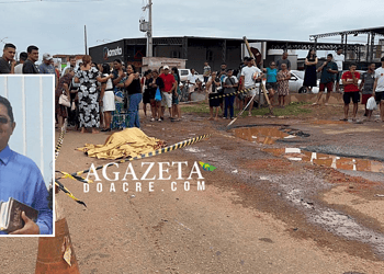 Pastor morre após ser atropelado por motociclista sem habilitação em Rio Branco