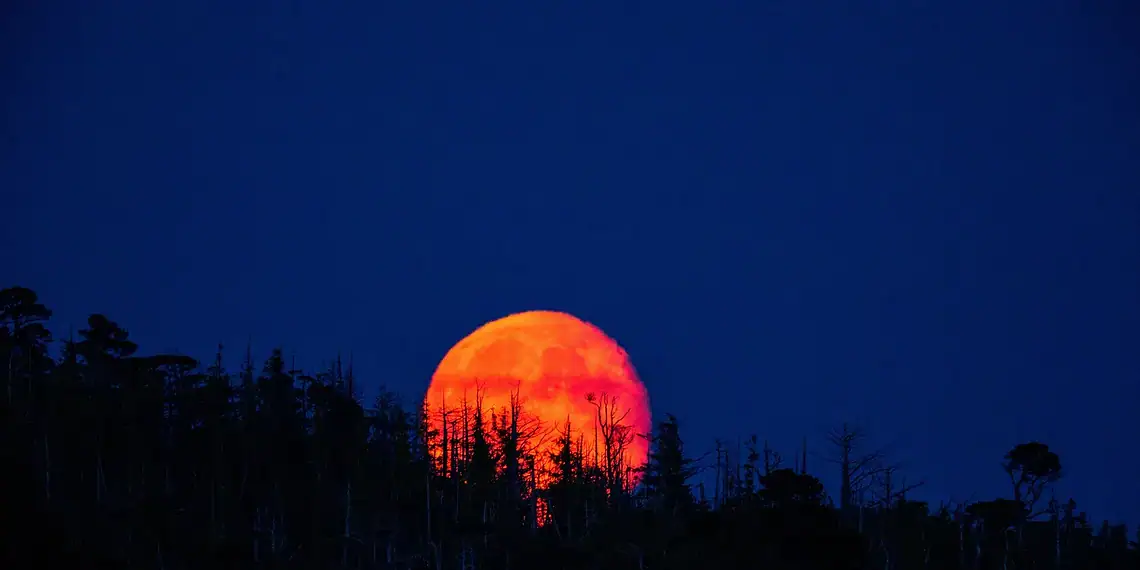 O fenômeno será visível no Acre, mesmo que parcialmente. Foto: National Geographic