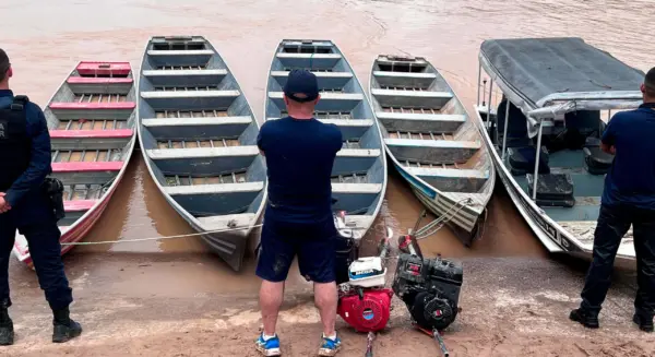 PM prende seis suspeitos e recupera barcos, motores e objetos furtados de ribeirinhos no Vale do Juruá