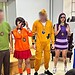 Policiais do DHPP fantasiados de turma do Scooby-Doo — Foto: Divulgação/SSP-SP