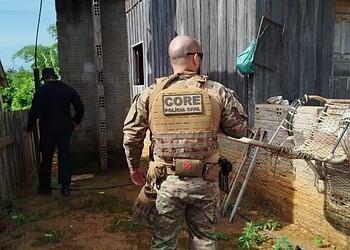 Polícia Civil do Acre participa da Operação Desarme e reforça o combate ao tráfico ilegal de armas em Plácido de Castro. Foto: cedida