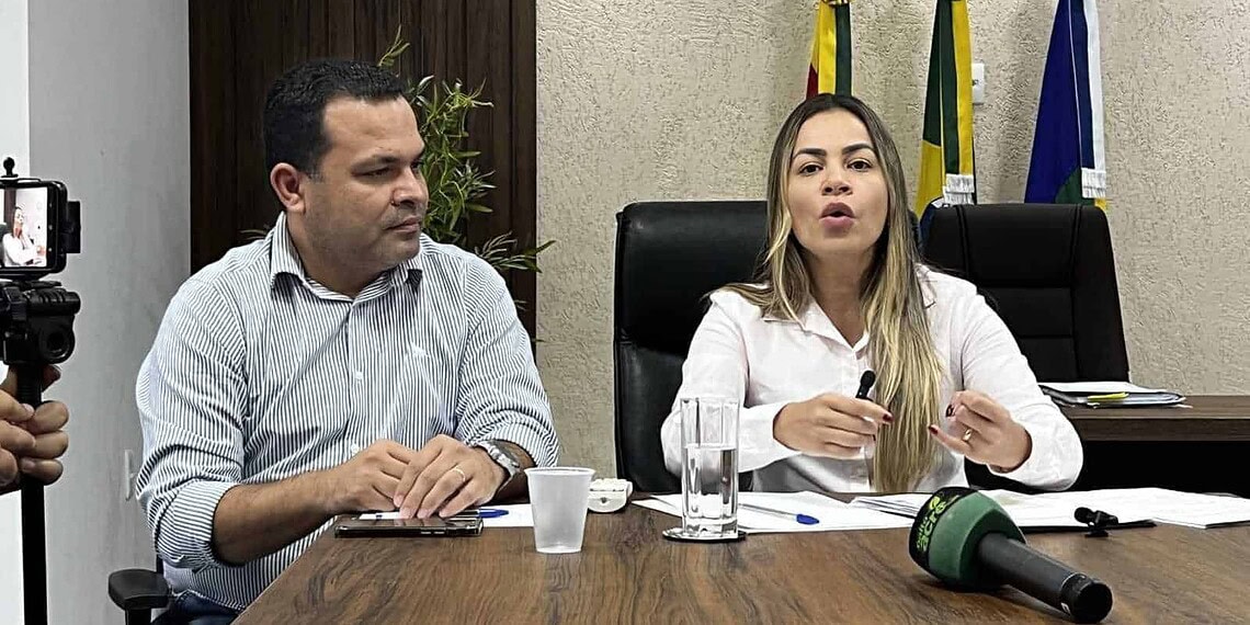 Deputado Tadeu Hassem e sua irmã a ex-prefeita Fernanda Hassem (Foto: Internet)