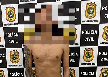 Polícia Civil prende investigado por assalto violento a residência em Cruzeiro do Sul. Foto: cedida