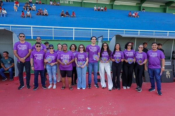MPAC e Federação de Futebol lançam campanha de combate à violência contra a mulher no 'Tonicão'