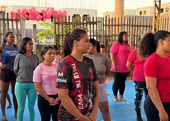 O projeto acontee m  em alusão ao mês da mulher. Foto: A Gazeta do Acre
