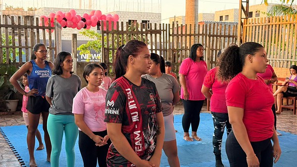 Projeto realiza aulão de defesa pessoal com foco no combate à violência contra a mulher