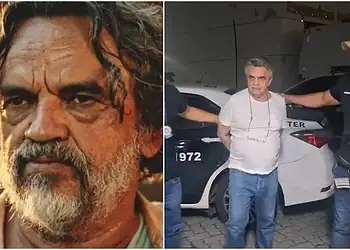 Veja o momento em que ator global José Dumont é preso por estupro. Veja vídeo 2 Foto: Reprodução