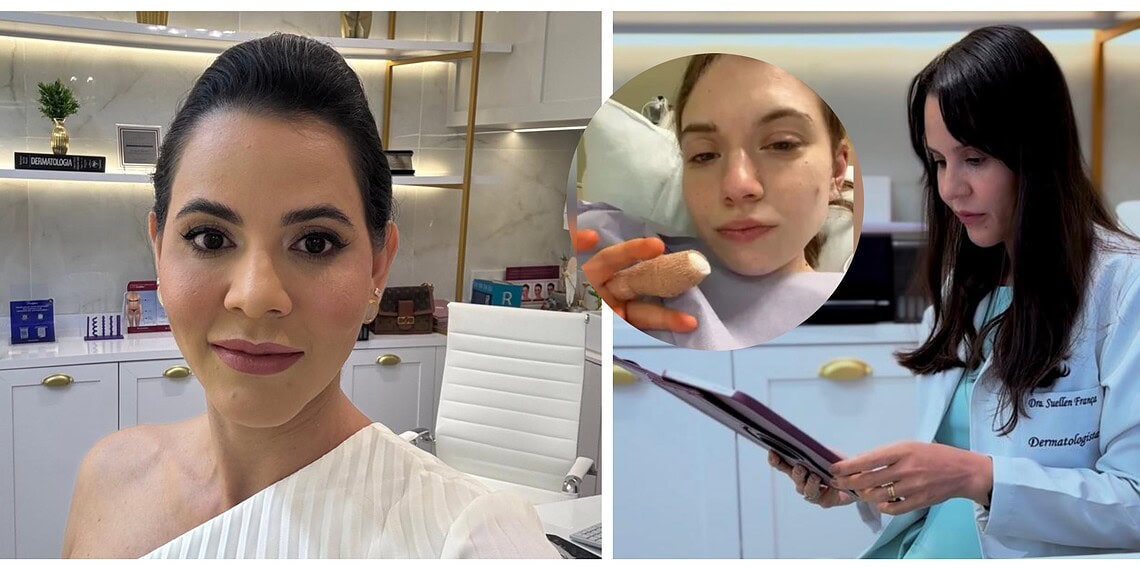 Dermatologista Suellen França, que atua há mais de 15 anos na área. - Foto: Arquivo pessoal