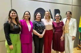 Em gesto simbólico, o comando da OAB-Acre, durante todo mês de março, está sob a chancela feminina