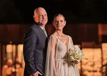As bodas de prata da advogada Célia Marquezini e do médico Nelson Marquezini foram celebradas na Serra Gaúcha no dia 14